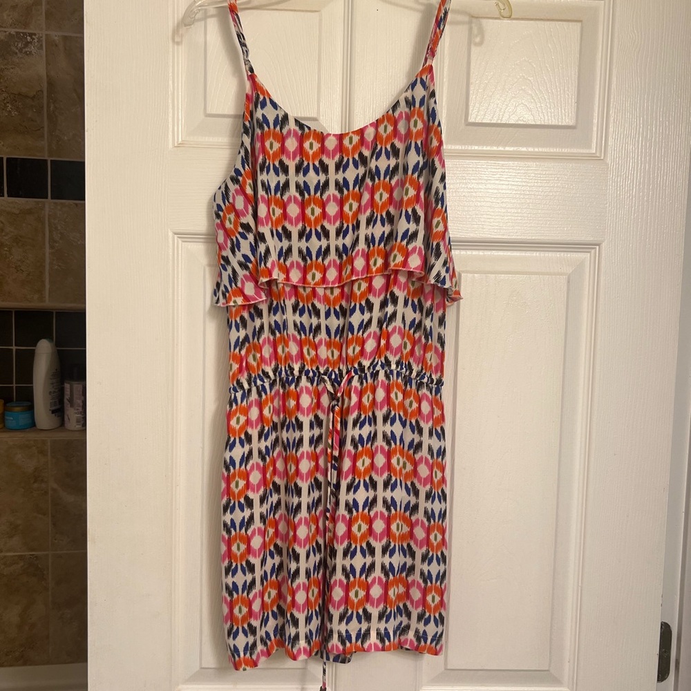 Daniel Rainn Strapless Floral Dress